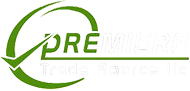 Premiere Trade Source LLC logo white lettering